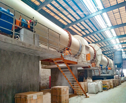 Calcium aluminate rotary kiln