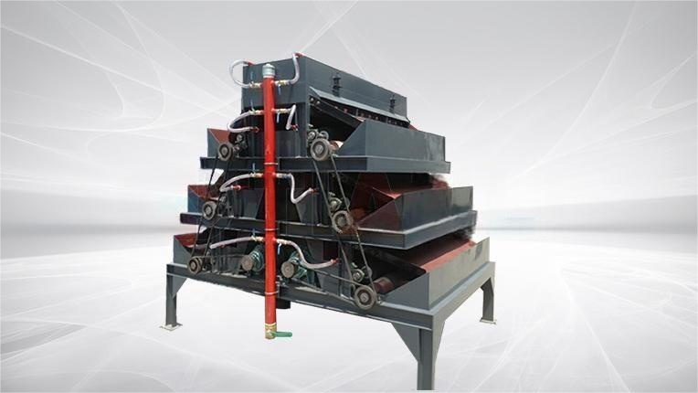 wet six-roller high-intensity magnetic separator